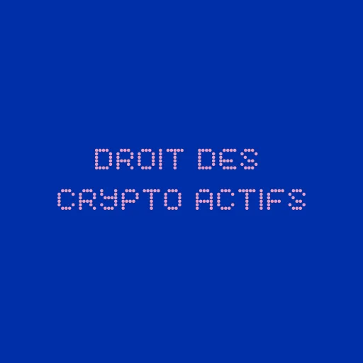 Droit des crypto actifs