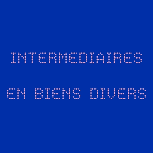 Intermédiaire en biens divers (IBD)