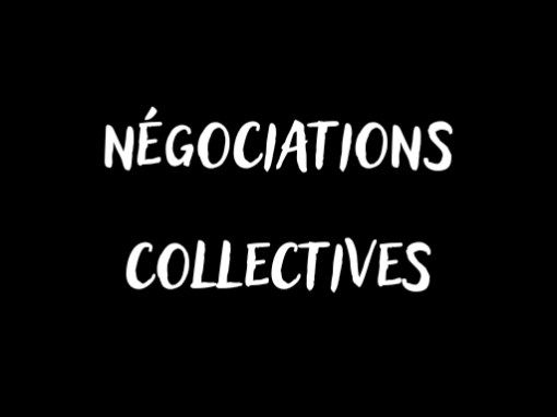 Négociations collectives
