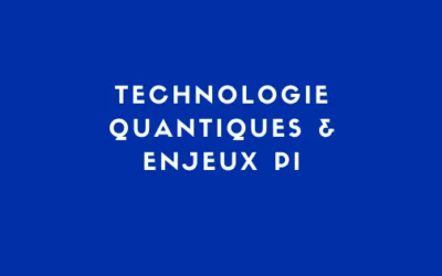 Quantique et valorisation des actifs intellectuels